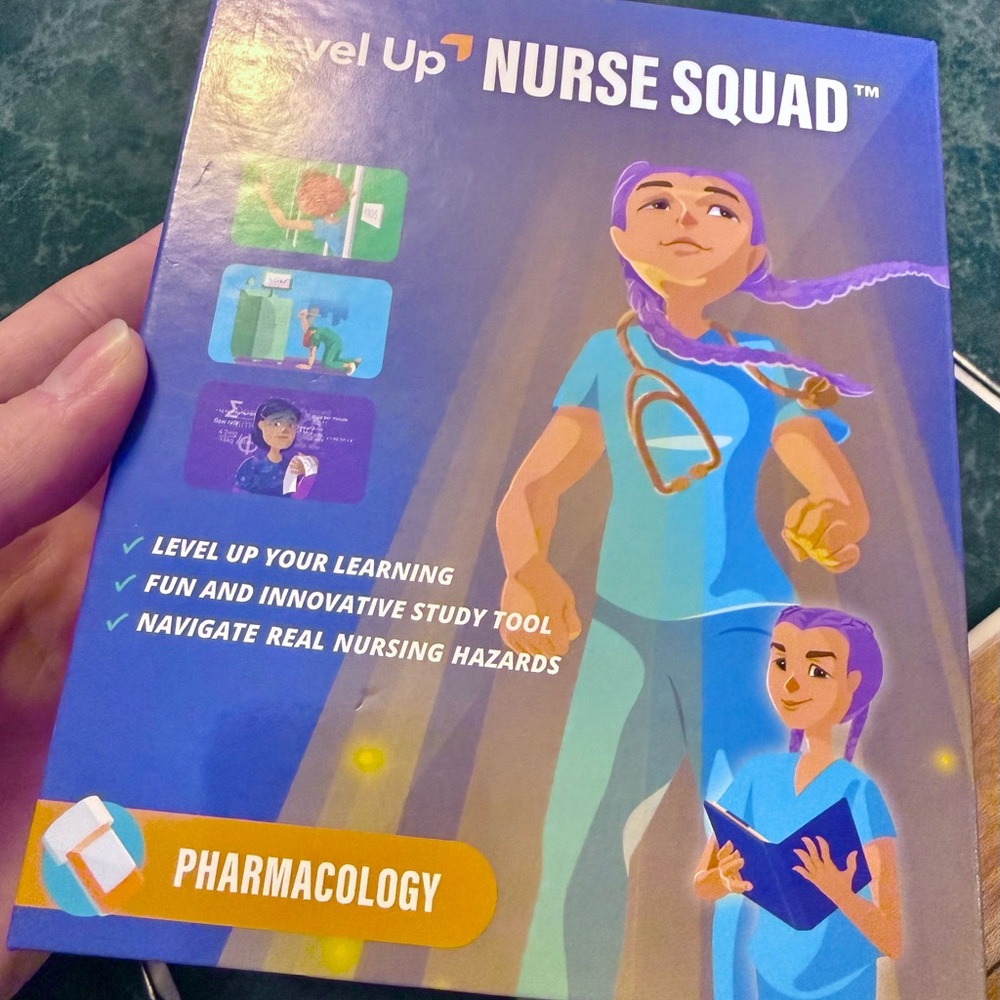**SOLD**
Level Up RN Nurse Squad Pharmacology Study Tool/game